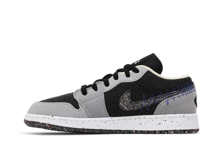 Jordan 1 Low SE Crater Grey Black (GS)