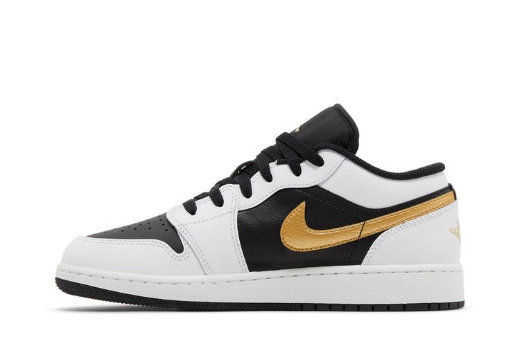 Jordan 1 Low Gold Swoosh (GS)
