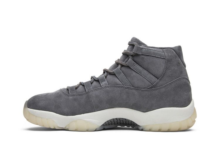 Jordan 11 Retro Pinnacle Grey Suede