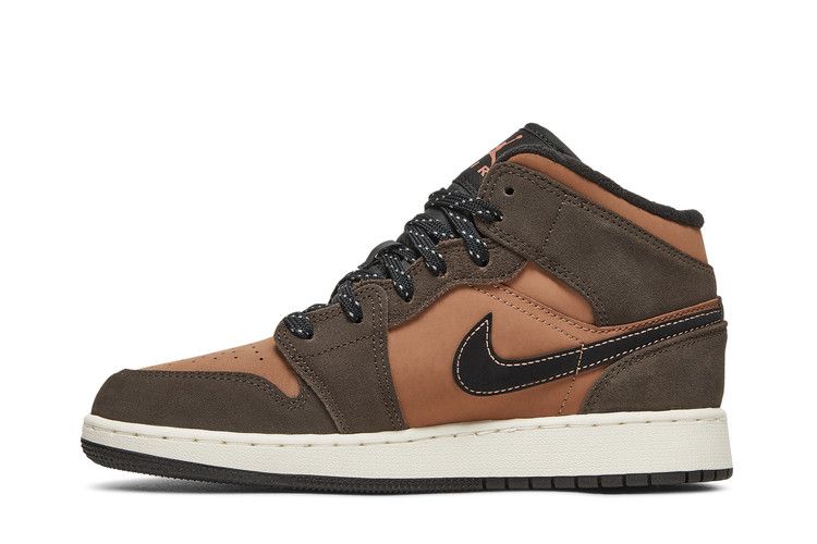 Jordan 1 Mid SE Dark Chocolate (GS)