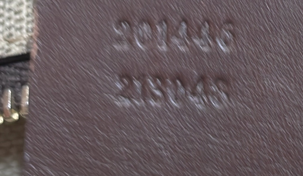 Zip Top Messenger Bag GG Coated Canvas Large