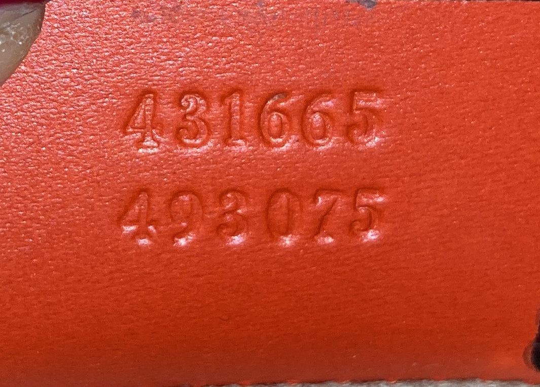 Sylvie Top Handle Bag Guccissima Leather with Applique Medium