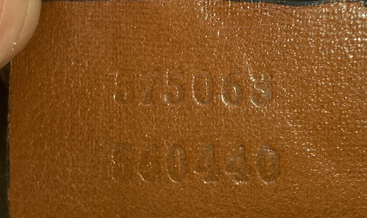 Front Pocket Backpack Vintage Web Canvas with Leather Medium