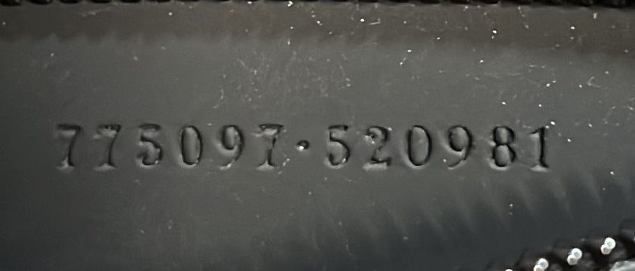 Flap Crossbody Bag GG Rubber Effect Leather Medium