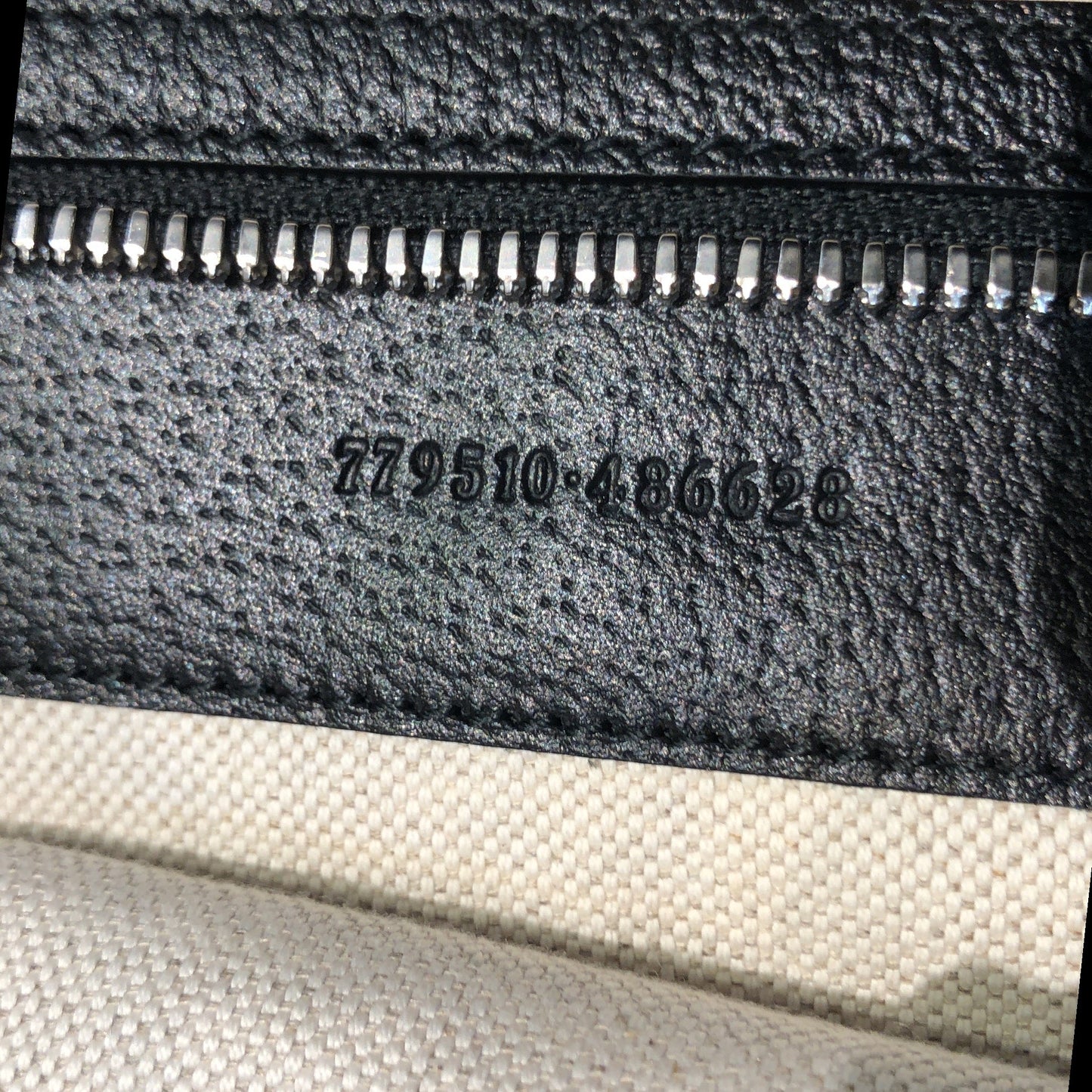 Logo Embossed Open Tote Canvas