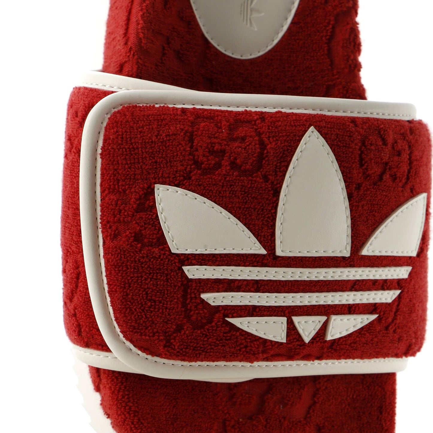 x Adidas Women's Platform Slide Sandals Terry Cloth