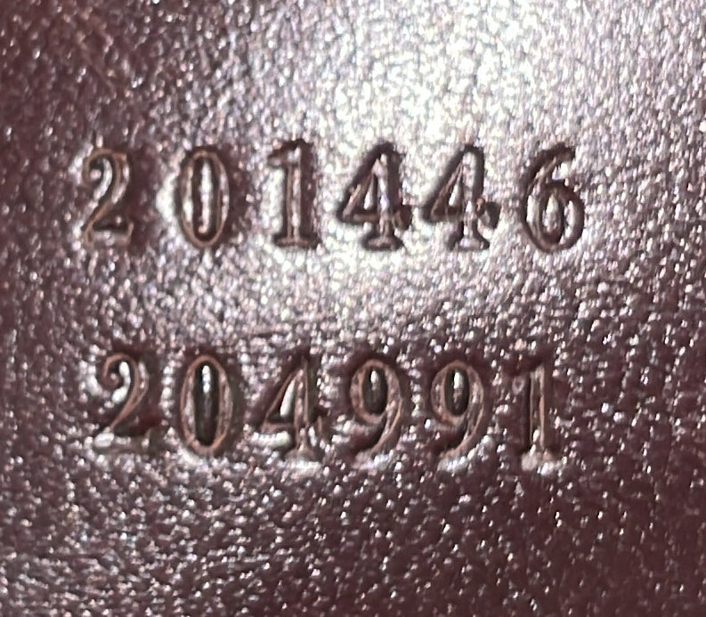 Zip Top Messenger Bag GG Coated Canvas Large