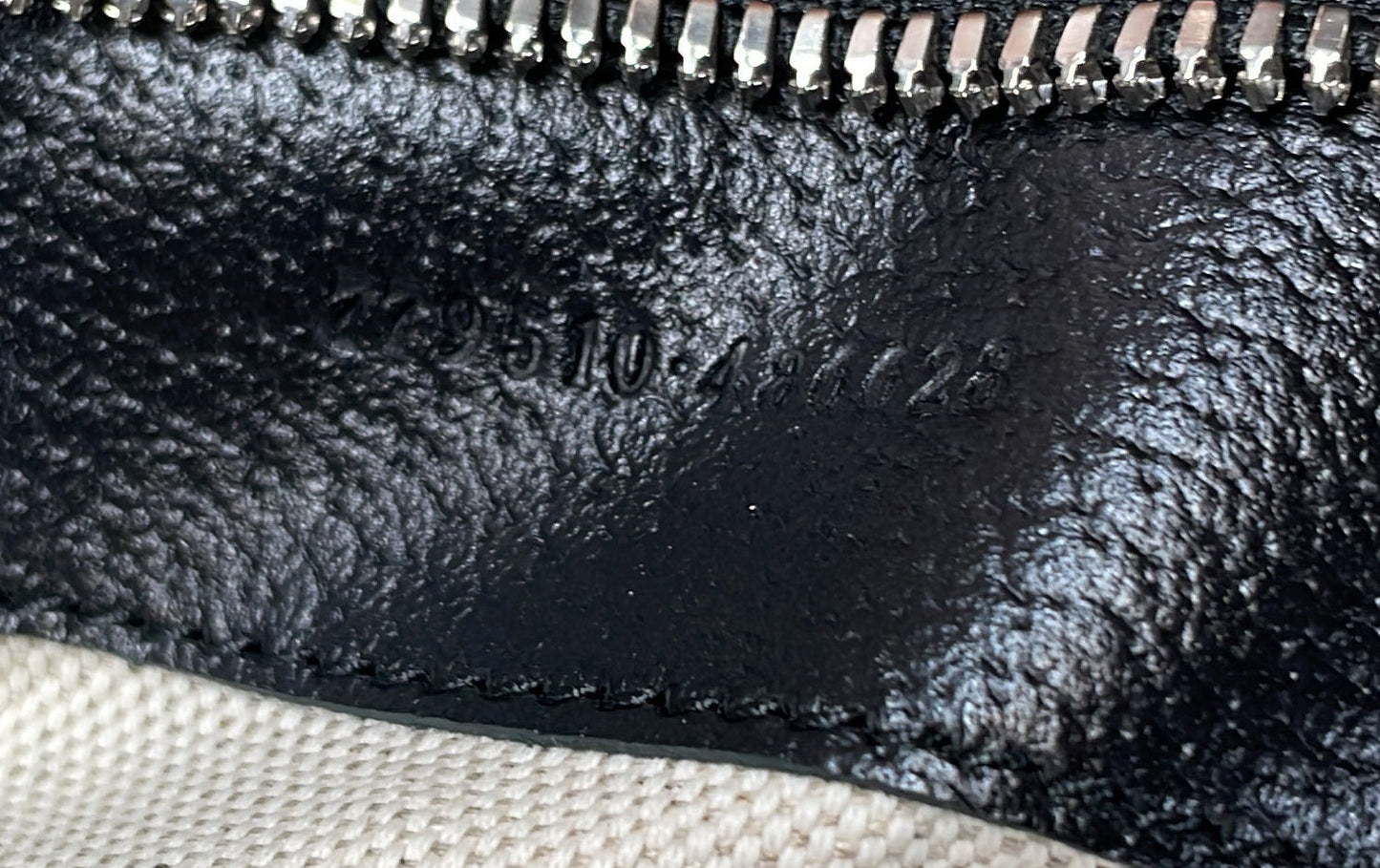 Logo Embossed Open Tote Canvas