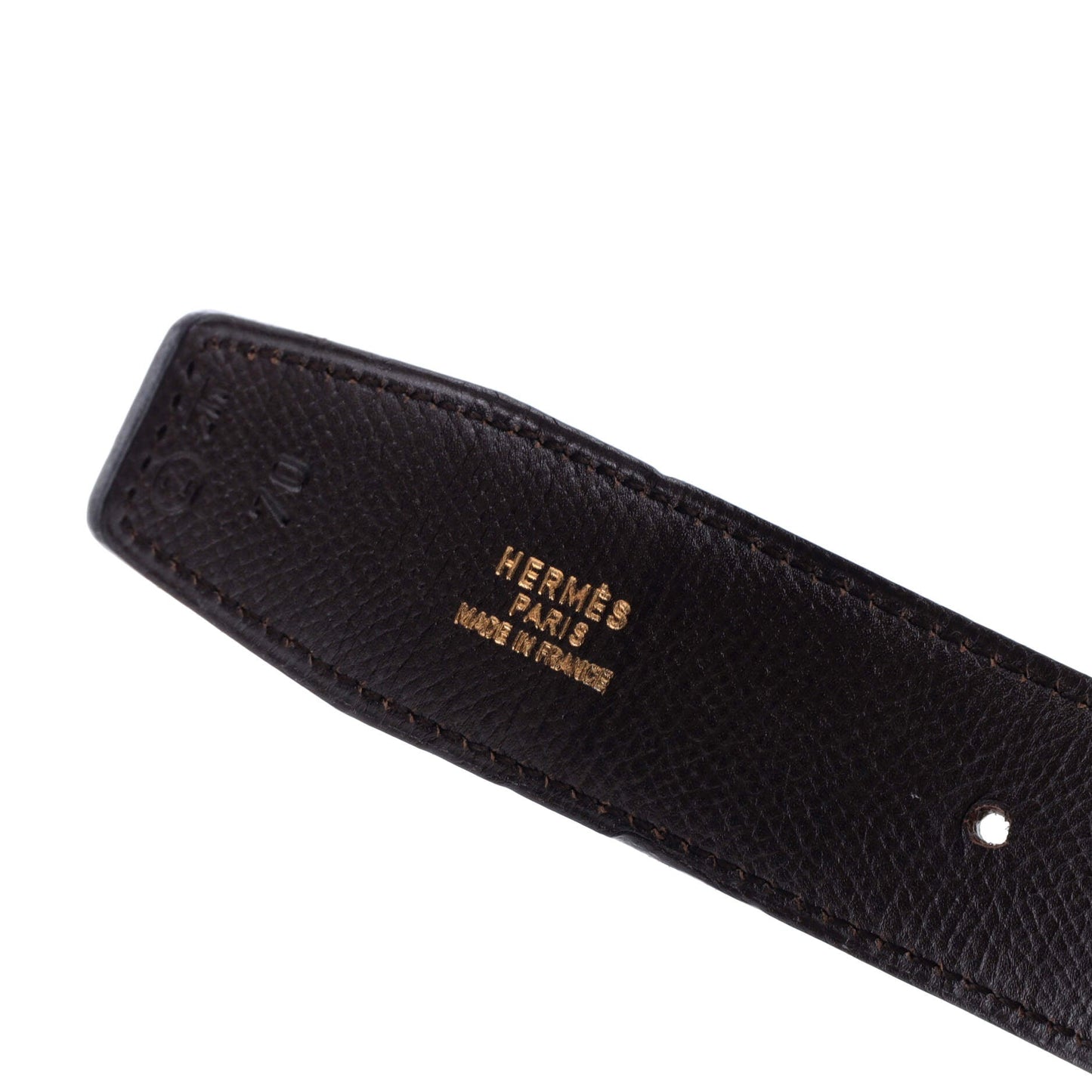 Constance Reversible Belt Leather Medium 70