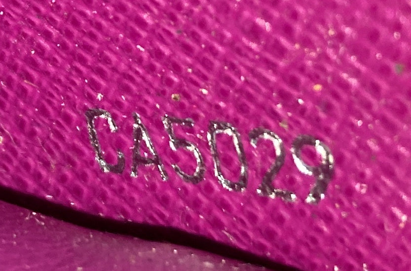 Zippy Wallet Epi Leather