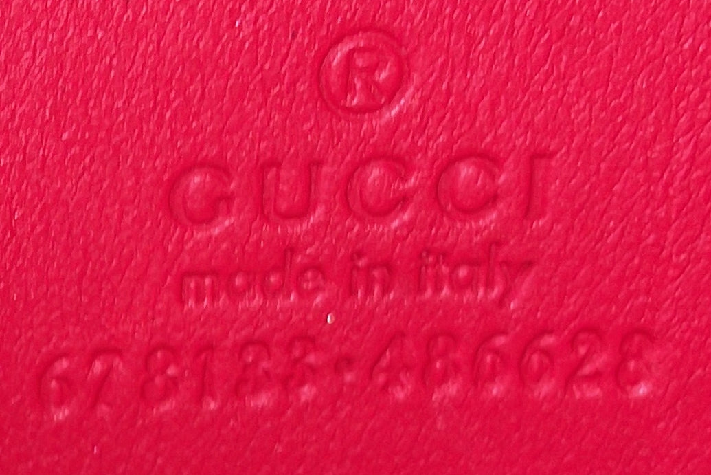 Valentine's Day Chain Heart Bag Printed GG Coated Canvas Small