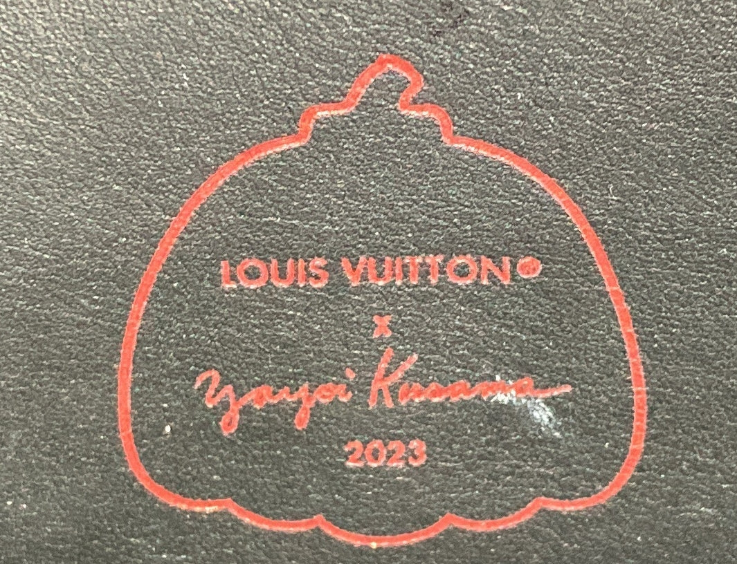 Soft Trunk Wearable Wallet Yayoi Kusama Infinity Dots Monogram Taurillon Leather