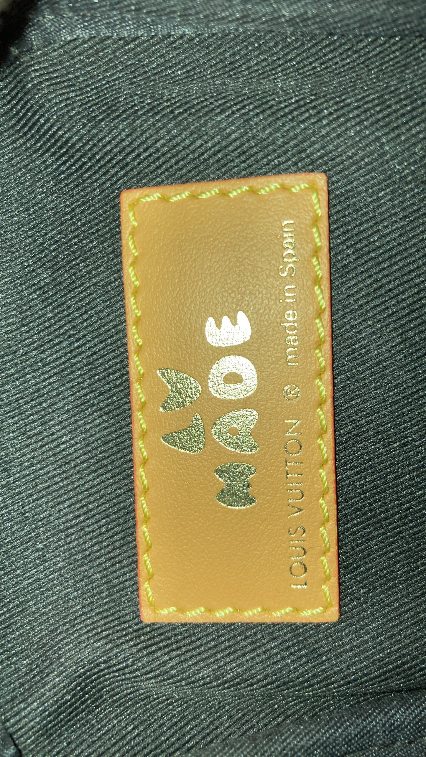 Nigo Flap Double Phone Pouch Limited Edition Stripes Monogram Canvas