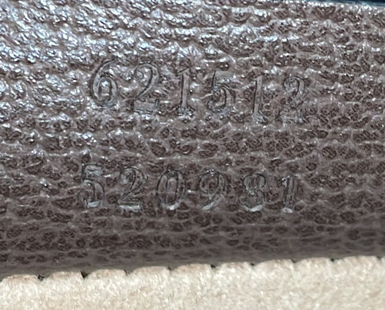 Dionysus Top Handle Chain Bag GG Coated Canvas Small