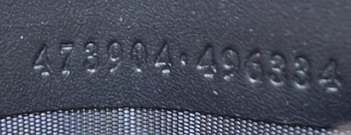 Zipped Pouch Angry Cat GG Coated Canvas Large