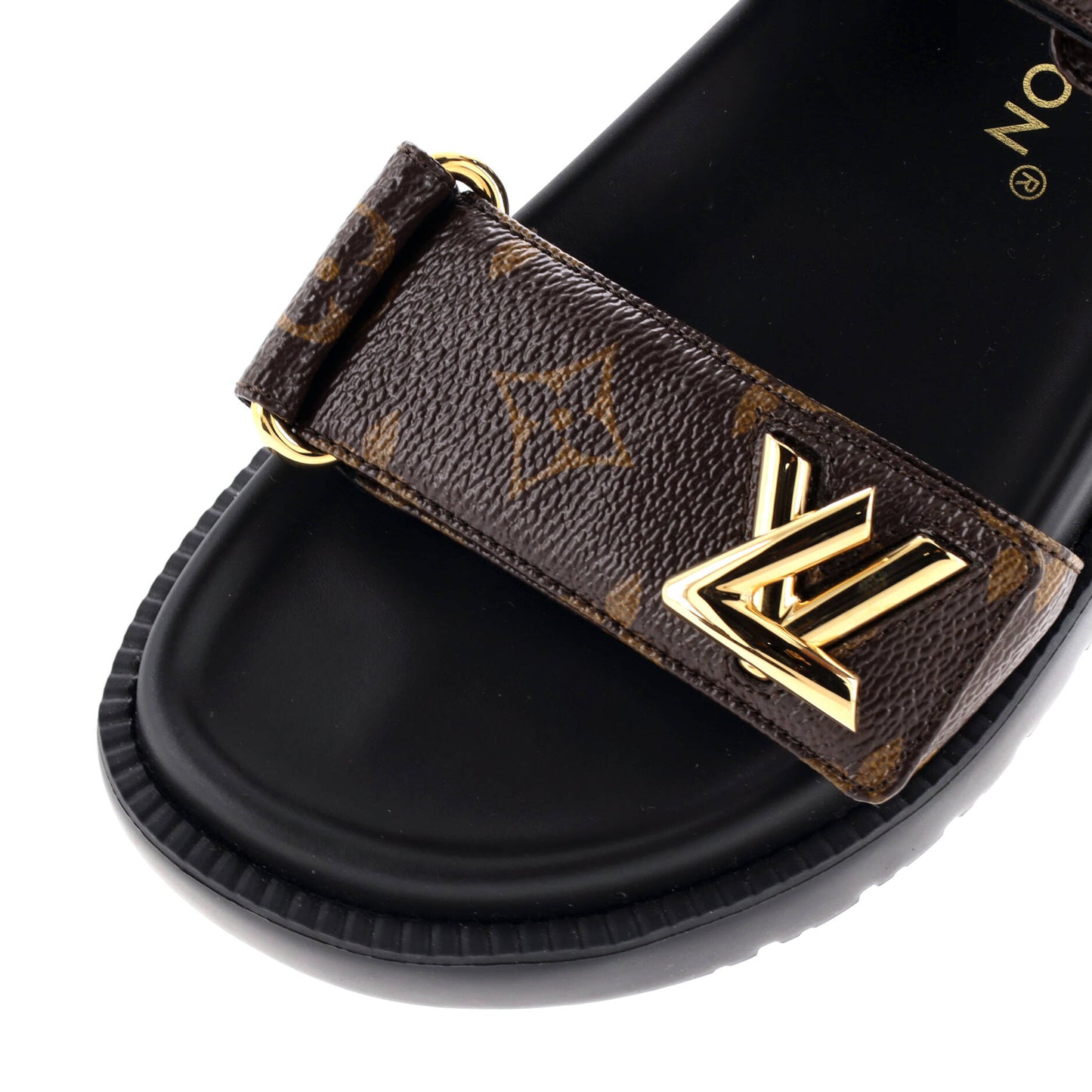 Women's Sunset Comfort Flat Sandals Monogram Canvas