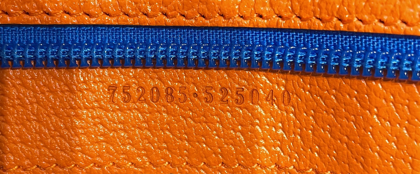 Panelled Double Buckle Backpack GG Jacquard Nylon and Rubber Large