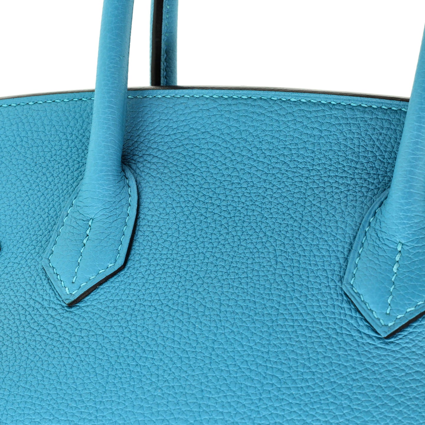 Birkin Handbag Turquoise Togo with Gold Hardware 30