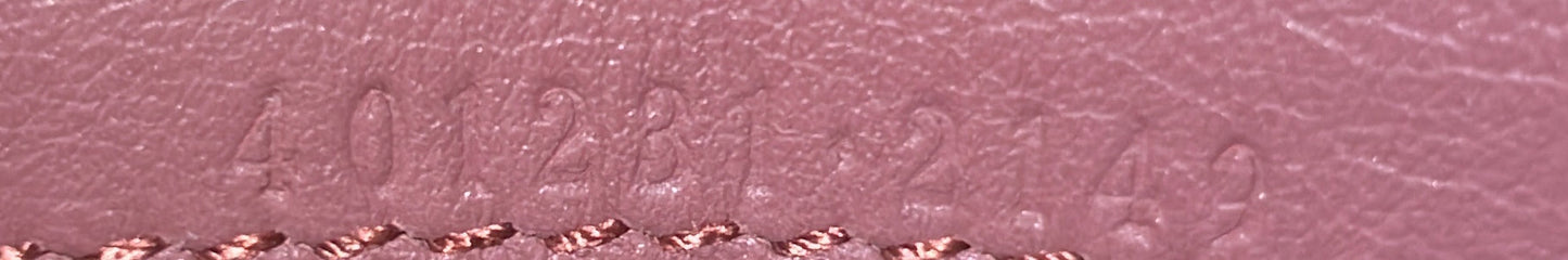 Dionysus Chain Wallet Blooms Print GG Coated Canvas Small