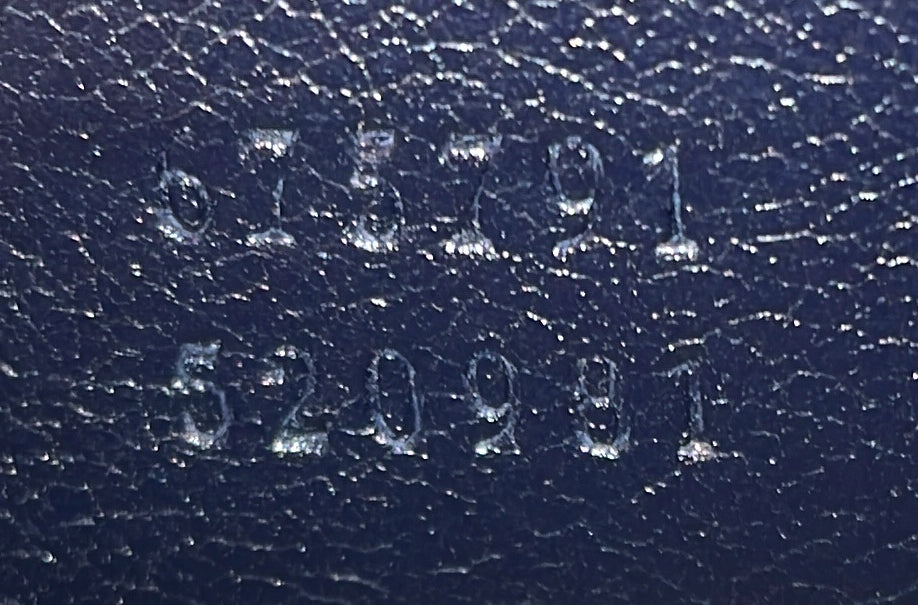 GG Padlock Top Handle Bag GG Embossed Leather Small