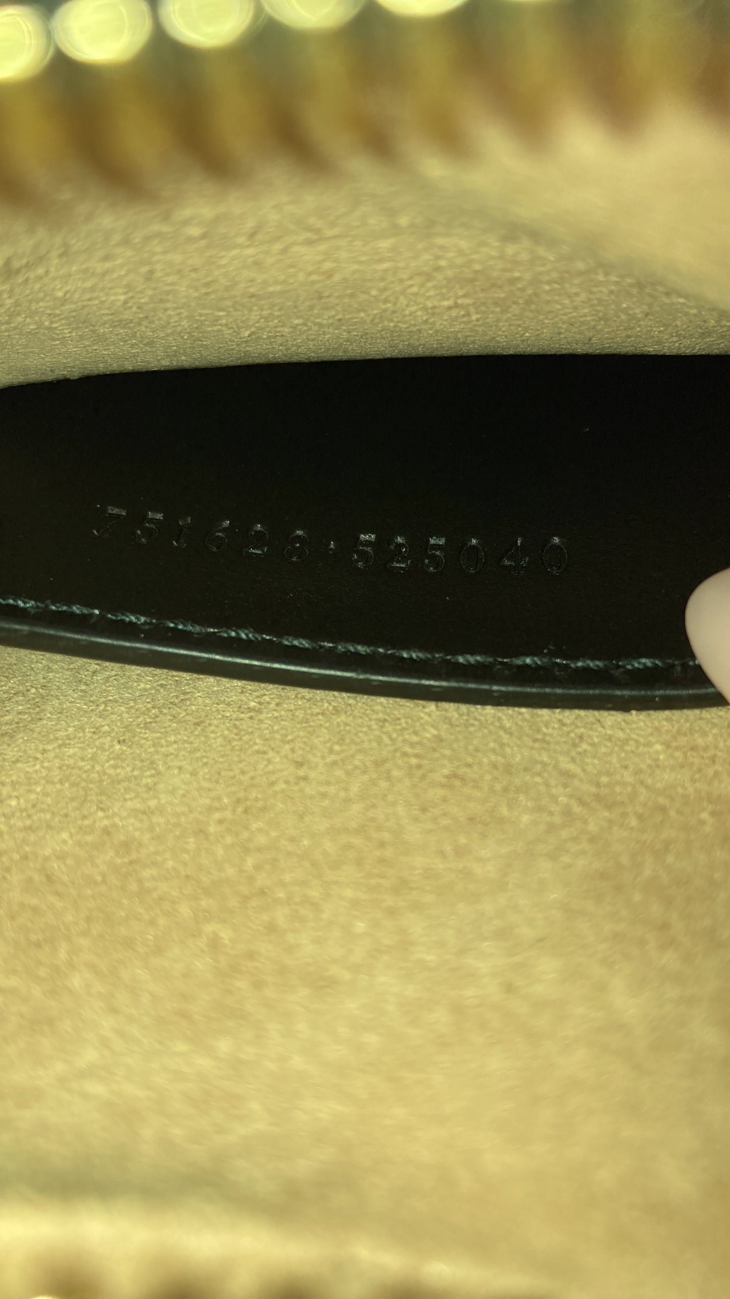 Interlocking G Heart Shoulder Bag Diagonal Quilted Leather Mini