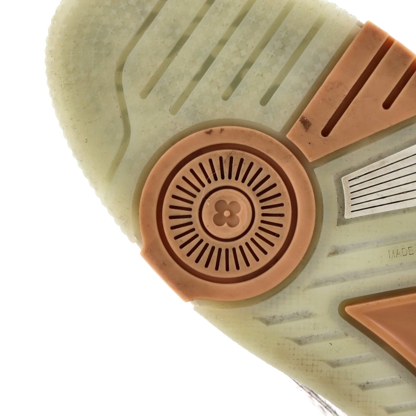 Men's LV Trainer Sneakers Monogram Embossed Metallic Leather