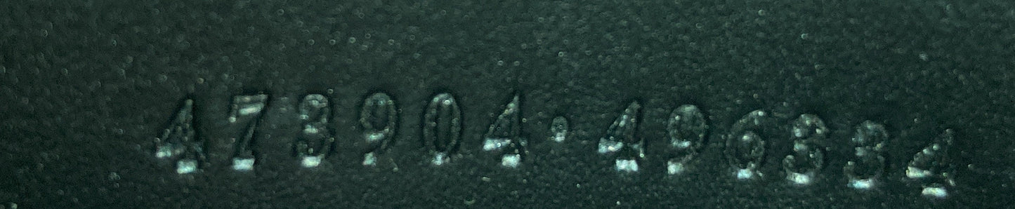 Zipped Pouch Angry Cat GG Coated Canvas Large