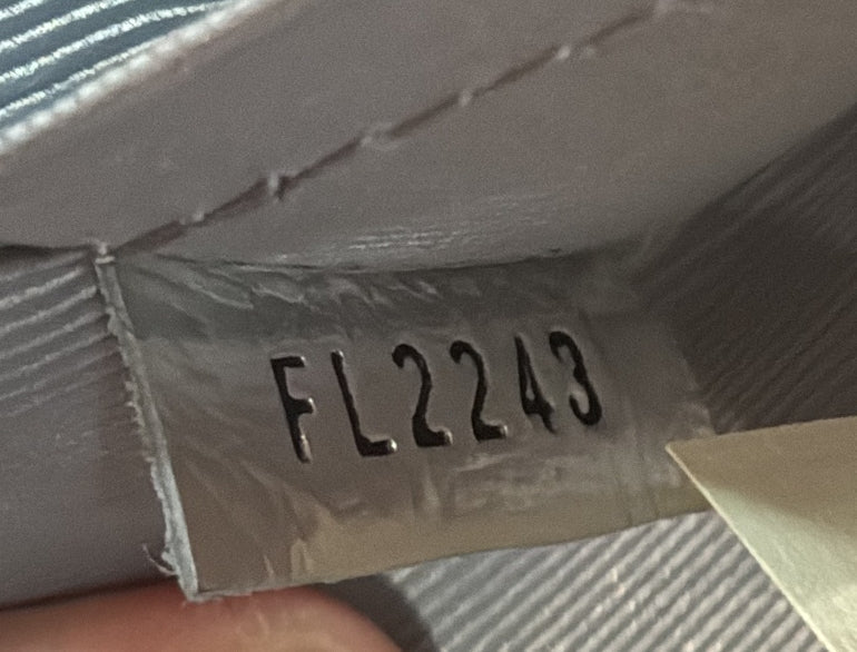 Soft Trunk Bag Crushed Metallic Calfskin Leather Mini