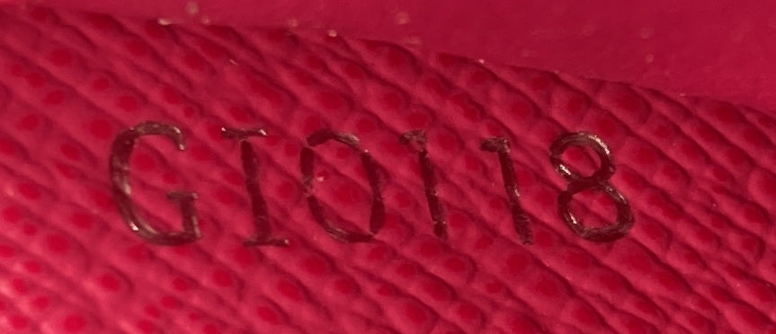 Zippy Wallet Epi Leather