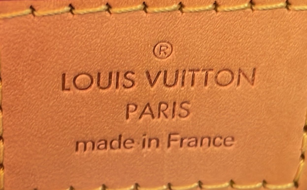 Alma Handbag Monogram Vernis BB