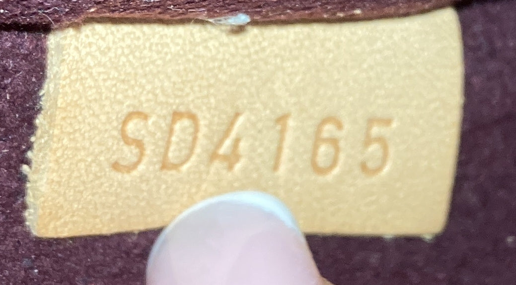 Montaigne Handbag Monogram Canvas MM