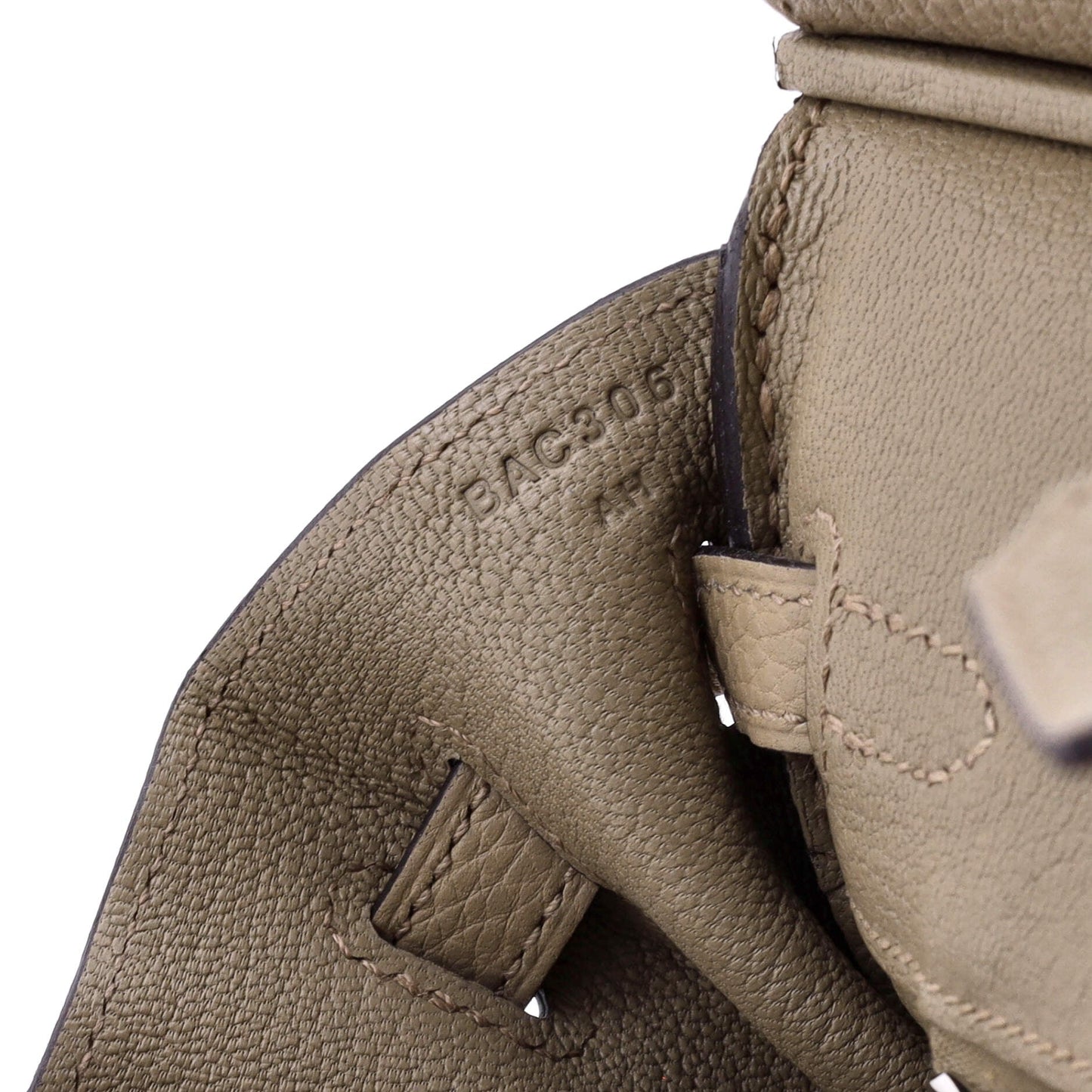 Birkin Handbag Beige Marfa Togo with Palladium Hardware 25