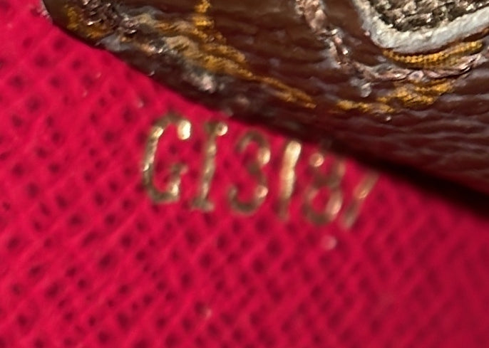 Sarah Wallet NM Monogram Canvas