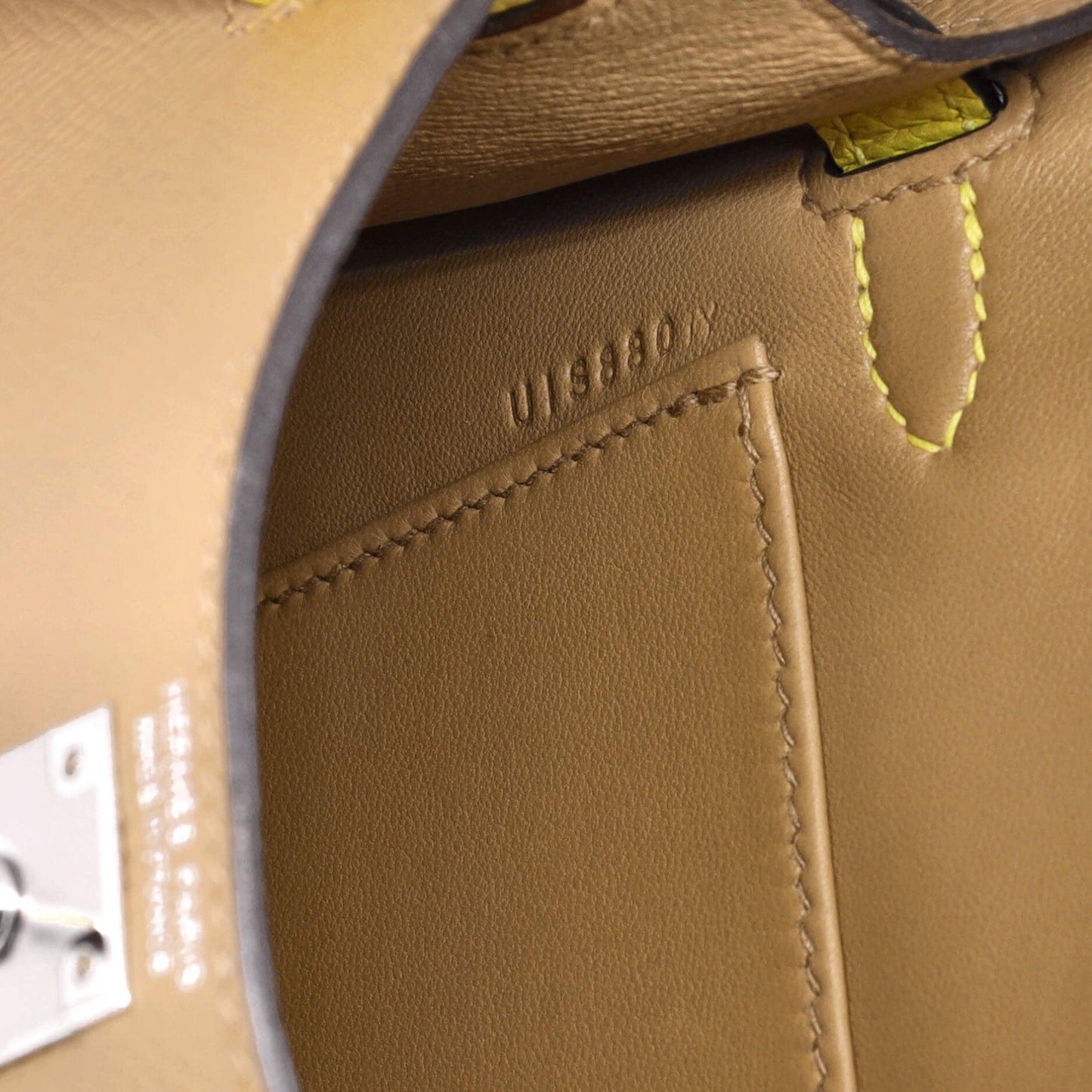 Kelly Mini II Bag Tricolor Epsom with Palladium Hardware 20