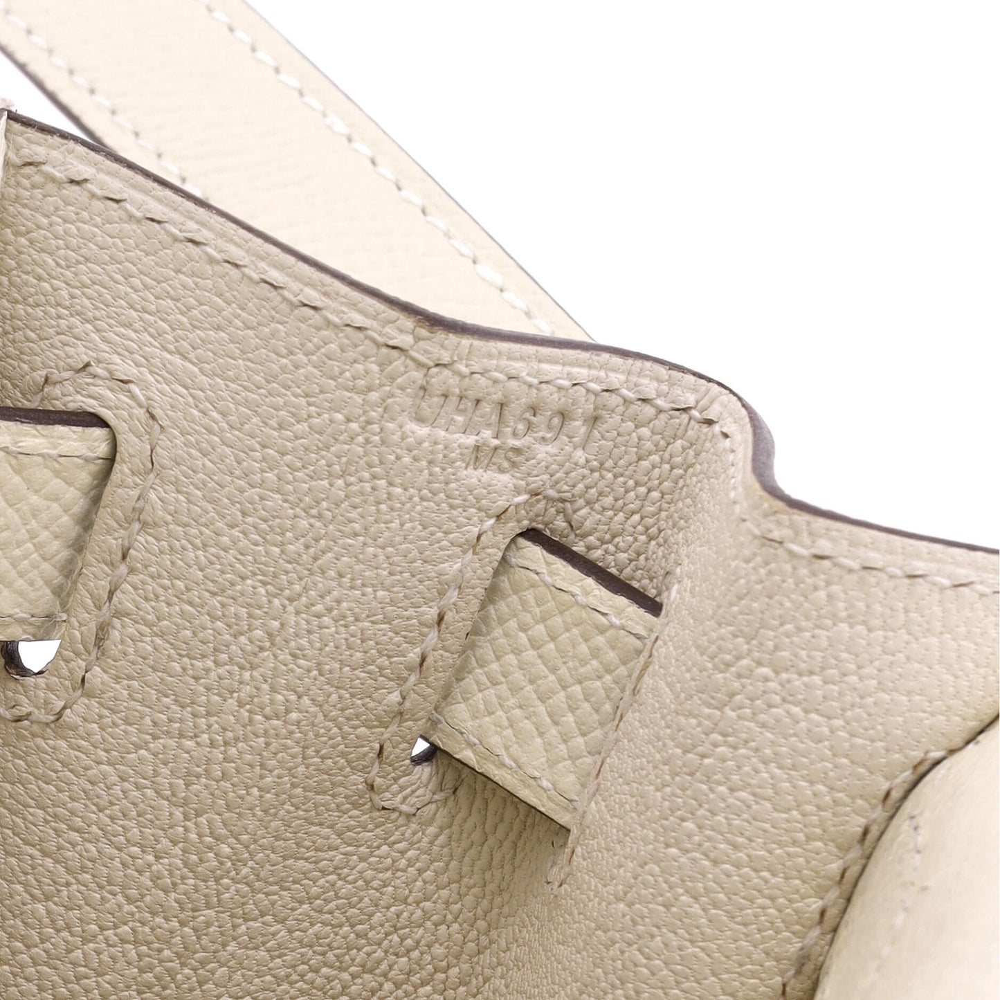 Kelly Handbag Light Epsom with Palladium Hardware 28