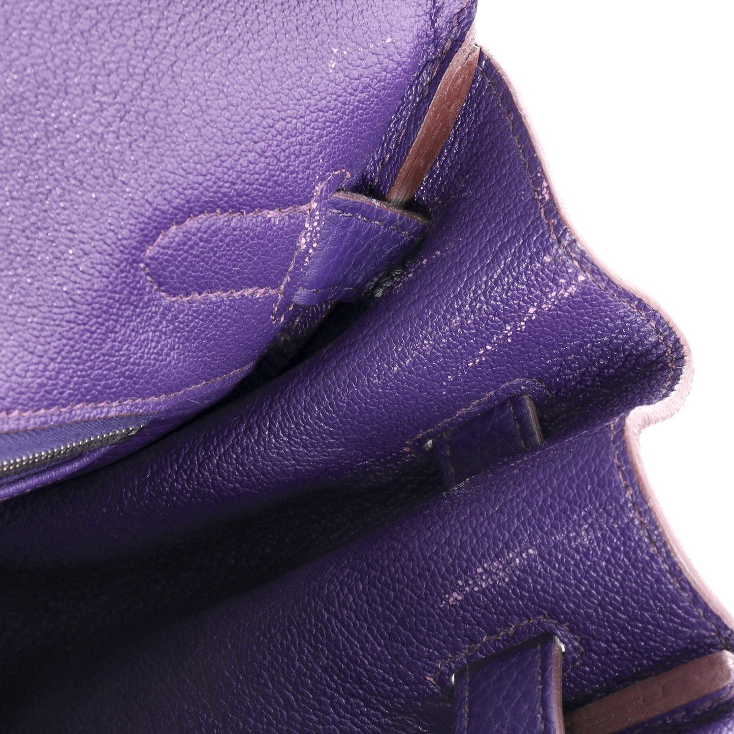 Birkin Handbag Iris Togo with Palladium Hardware 30