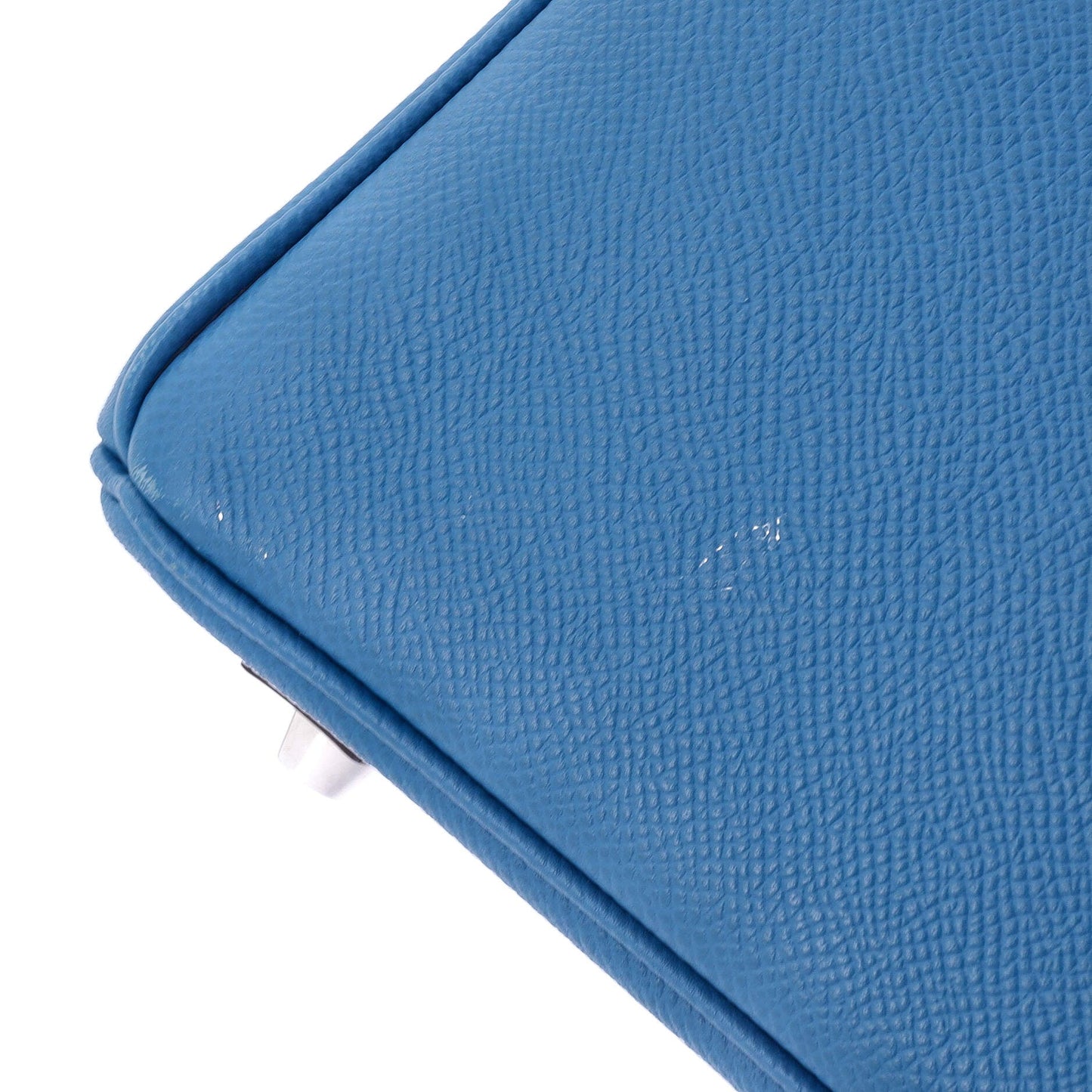 Birkin Handbag Mykonos Epsom with Palladium Hardware 25