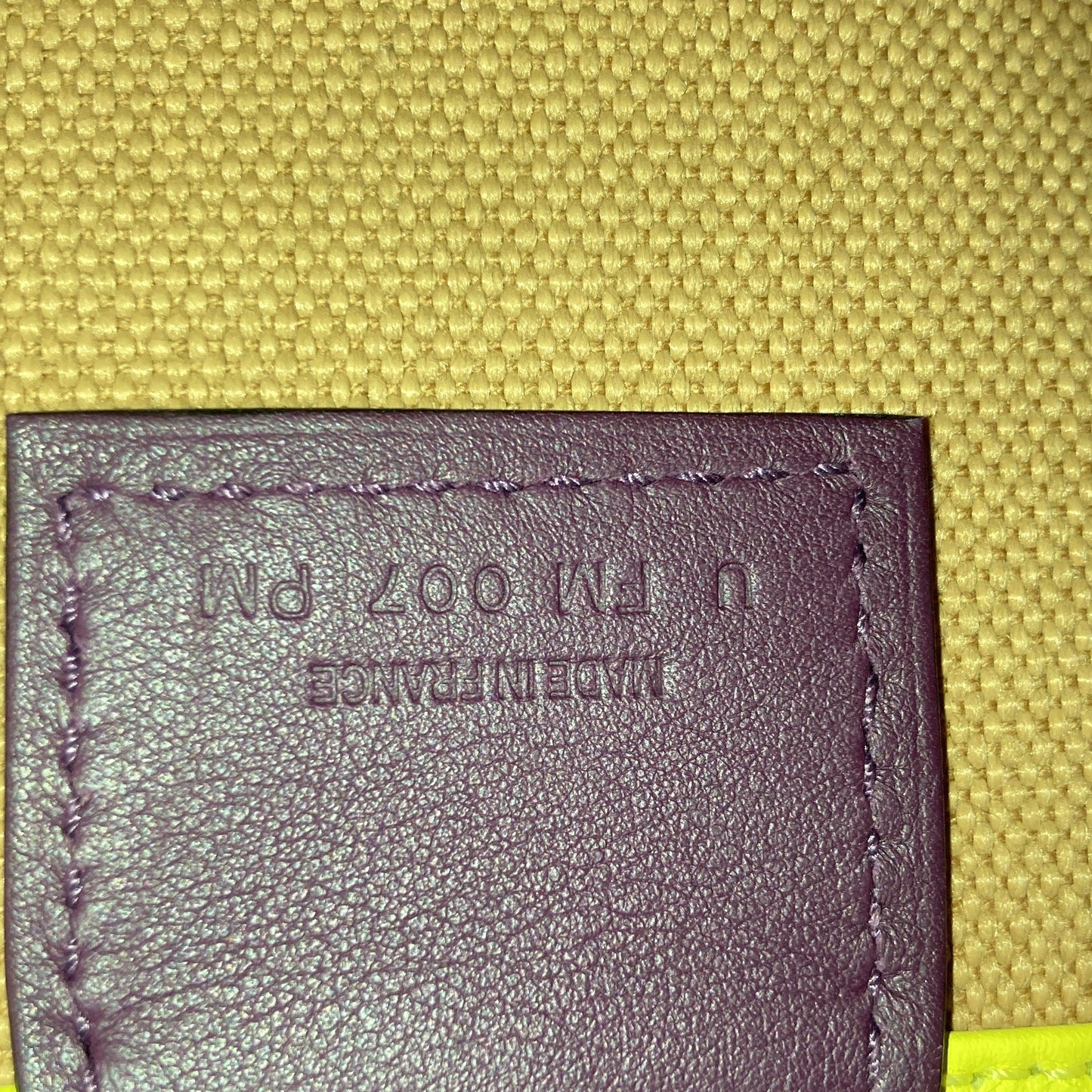 Sac Steeple Tote Toile with Leather 25