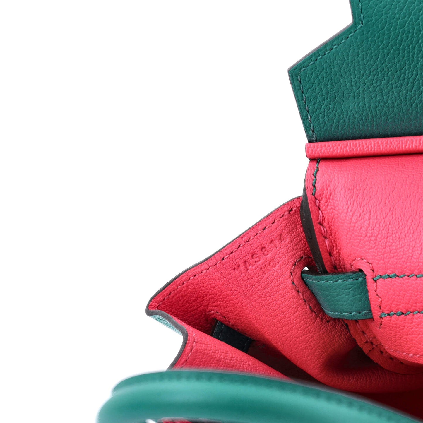 Birkin Handbag Verso Novillo with Palladium Hardware 25