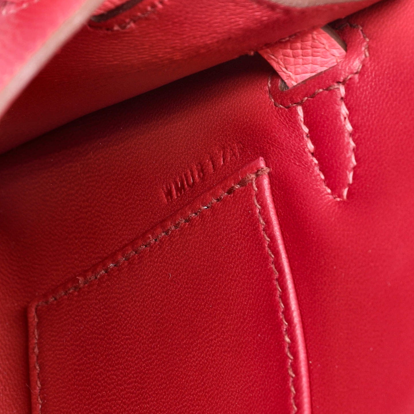 Kelly Mini II Bag Tricolor Epsom with Palladium Hardware 20