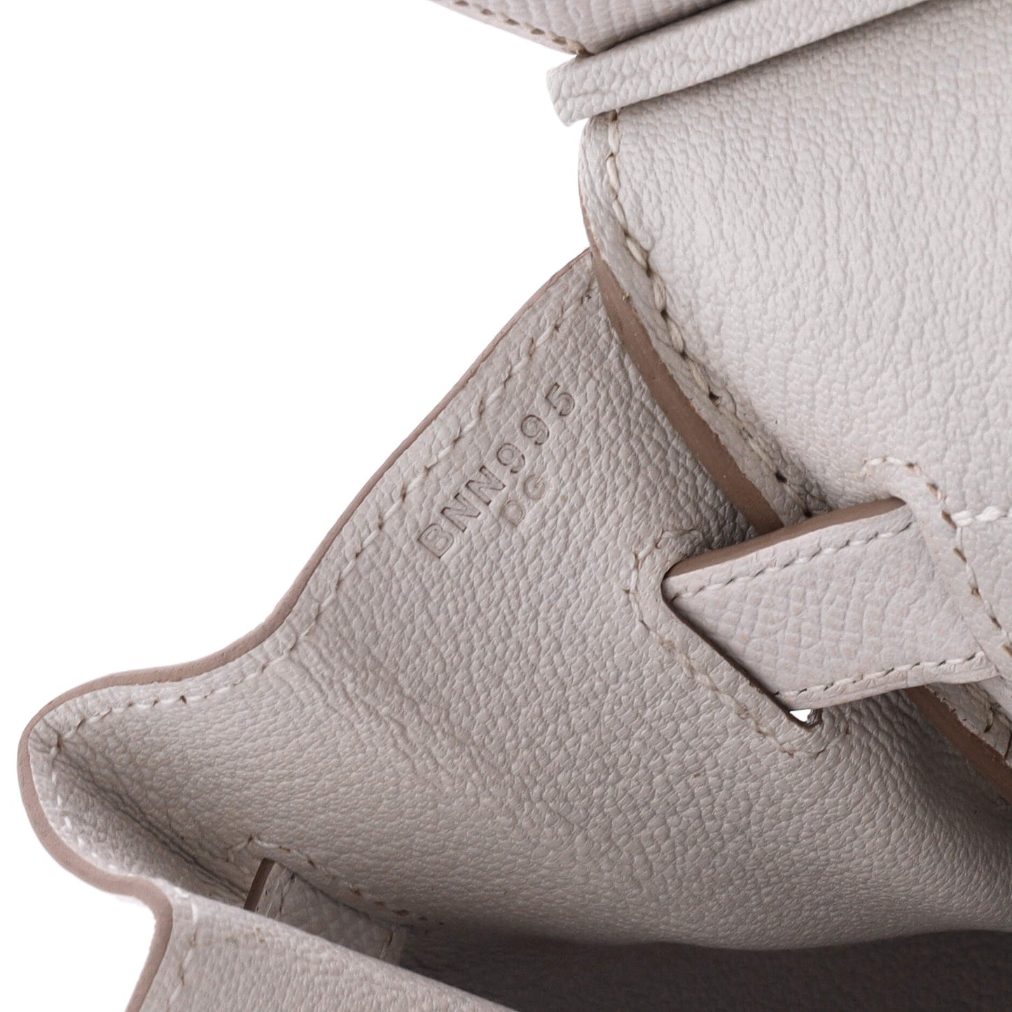 Birkin Handbag Light Epsom with Palladium Hardware 30