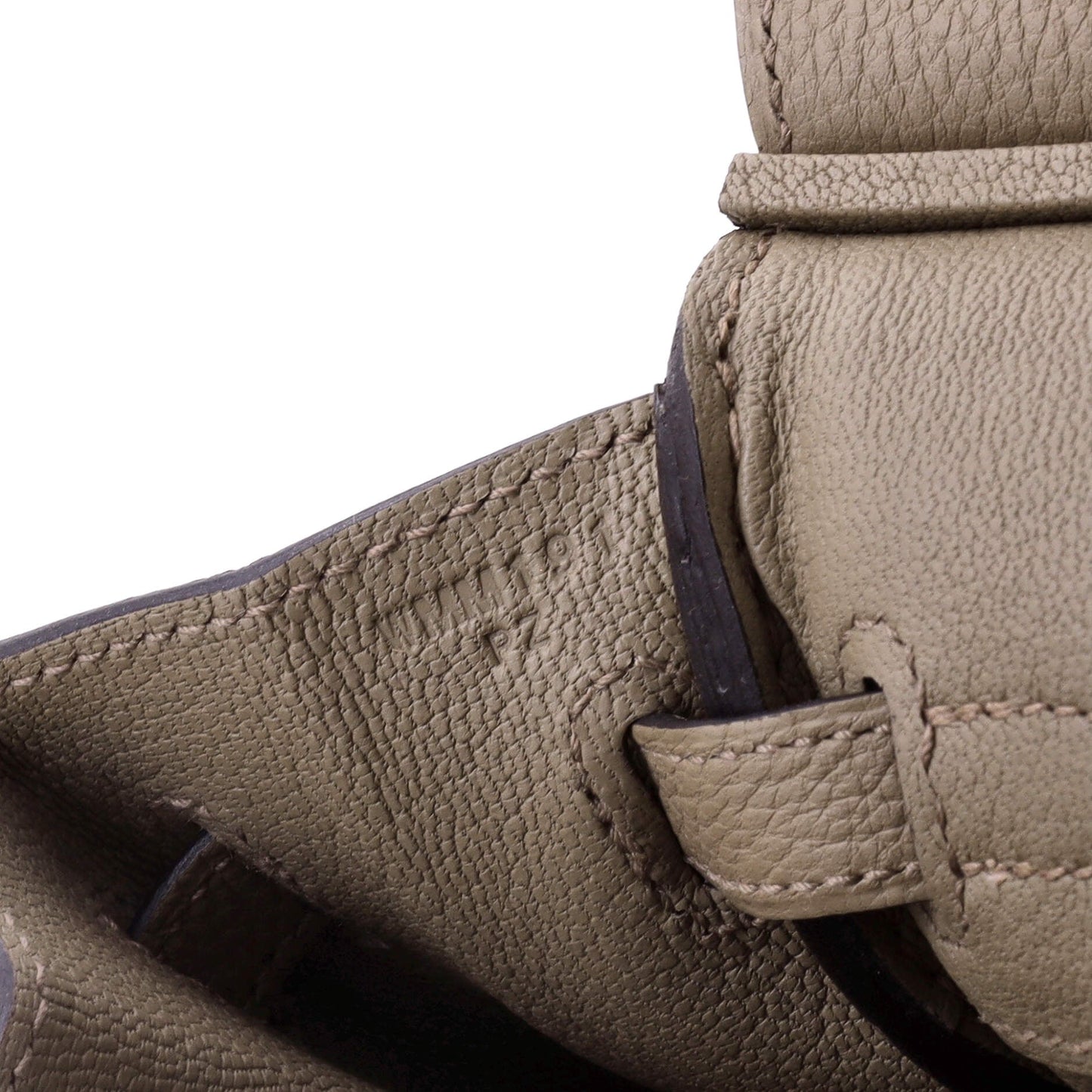 Birkin Handbag Light Togo with Palladium Hardware 25