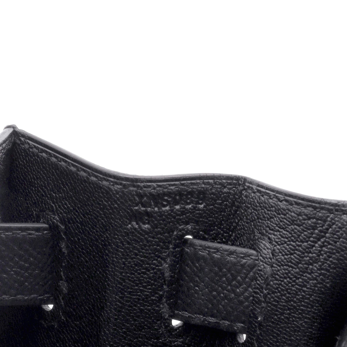 Kelly Handbag Noir Epsom with Gold Hardware 28