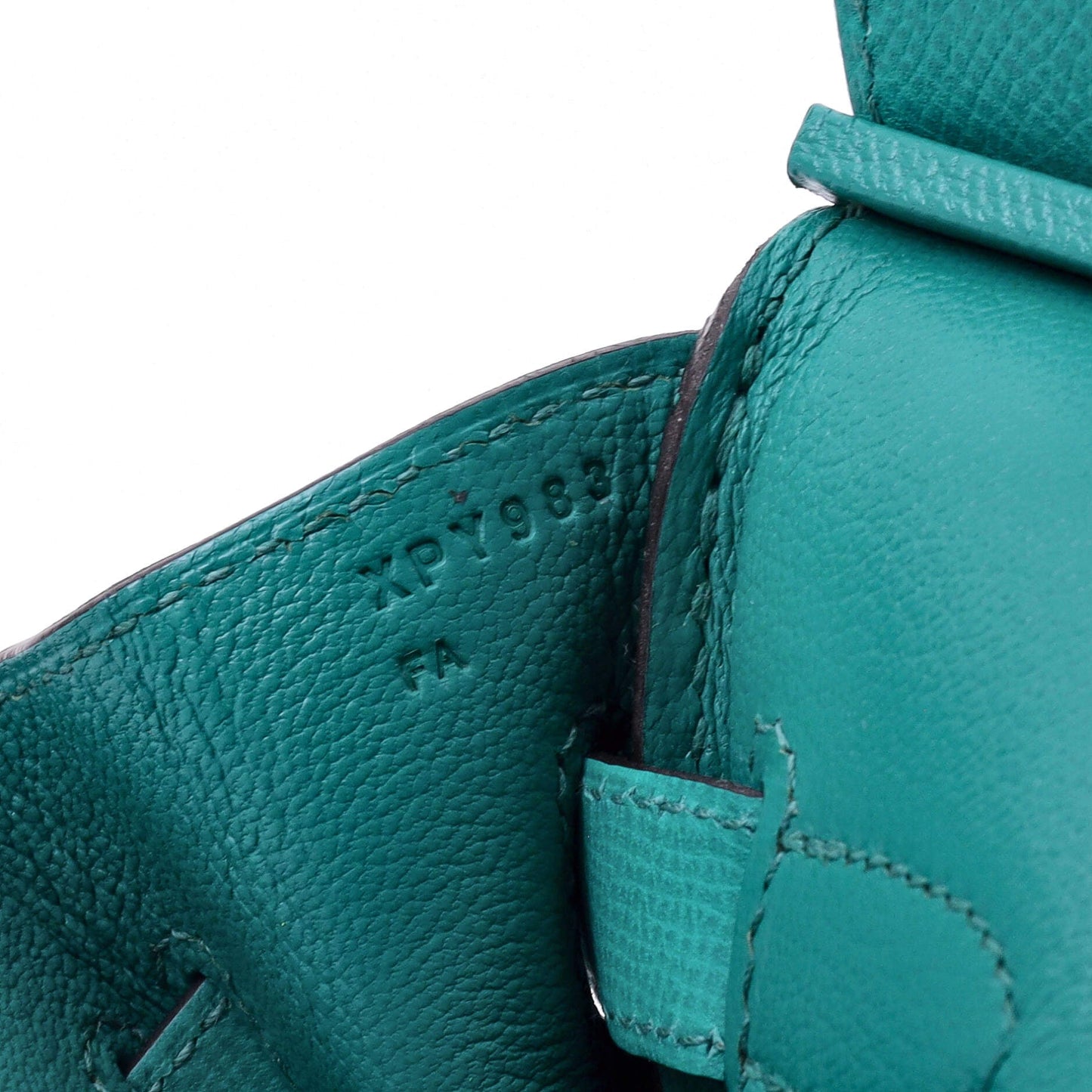 Birkin Handbag Bleu Paon Epsom with Gold Hardware 30