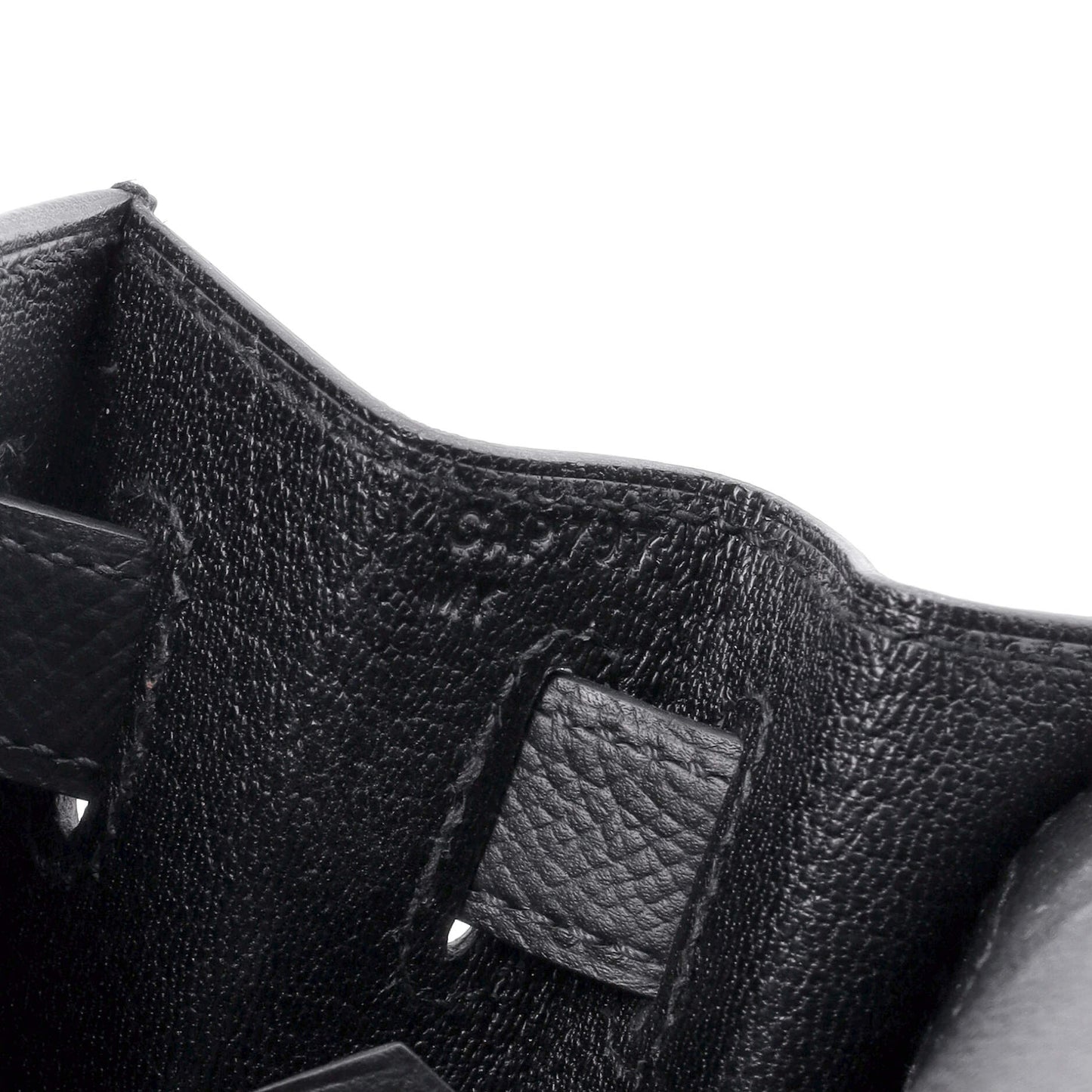 Kelly Handbag Noir Epsom with Gold Hardware 28