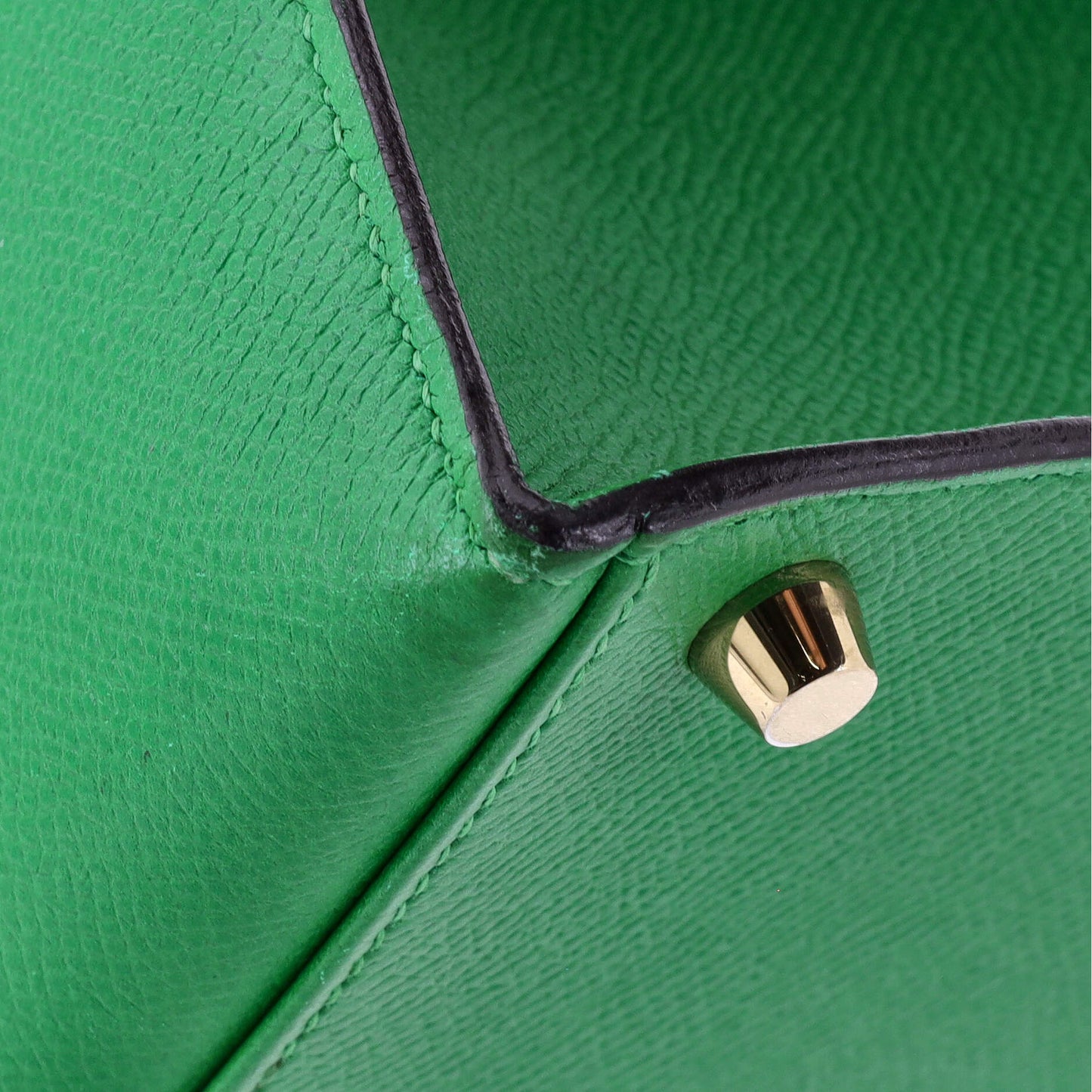 Kelly Handbag Bamboo Epsom with Gold Hardware 32