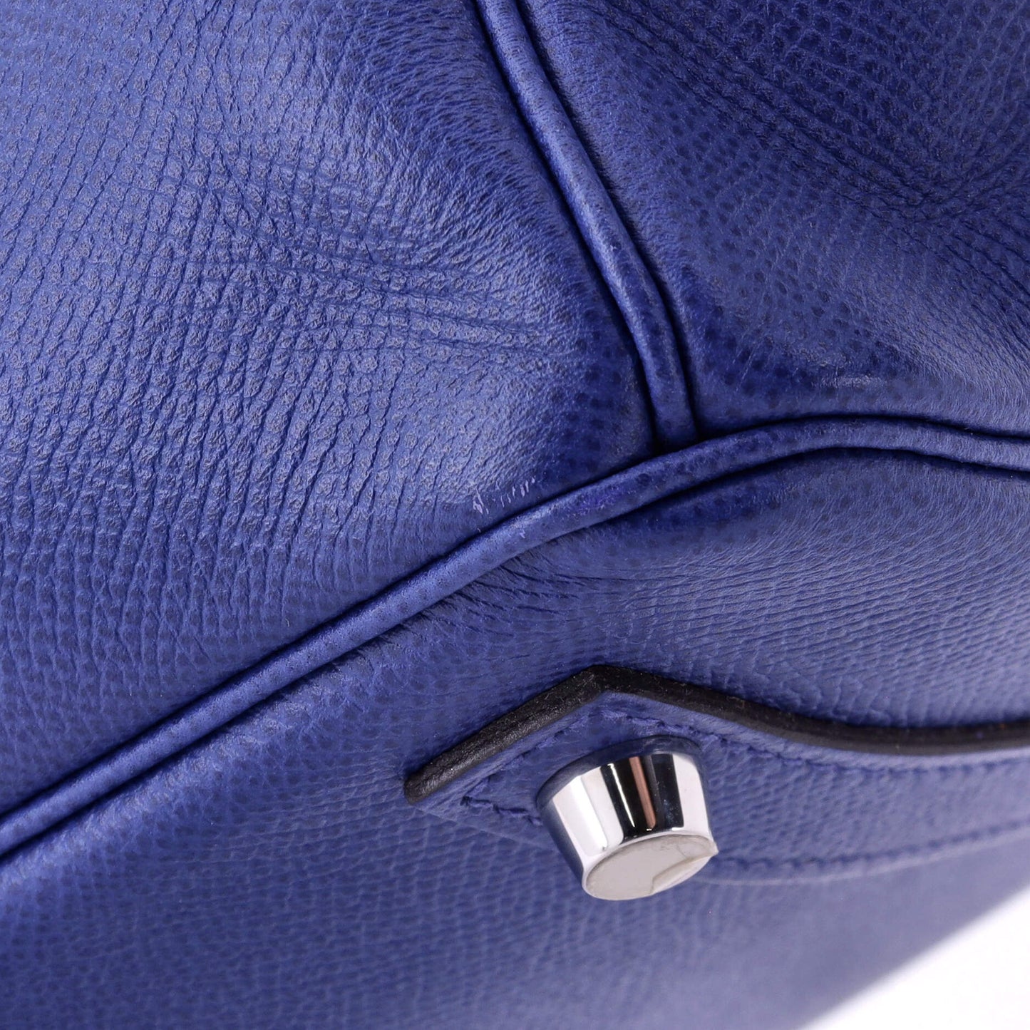 Birkin Handbag Bleu Electrique Epsom with Palladium Hardware 30