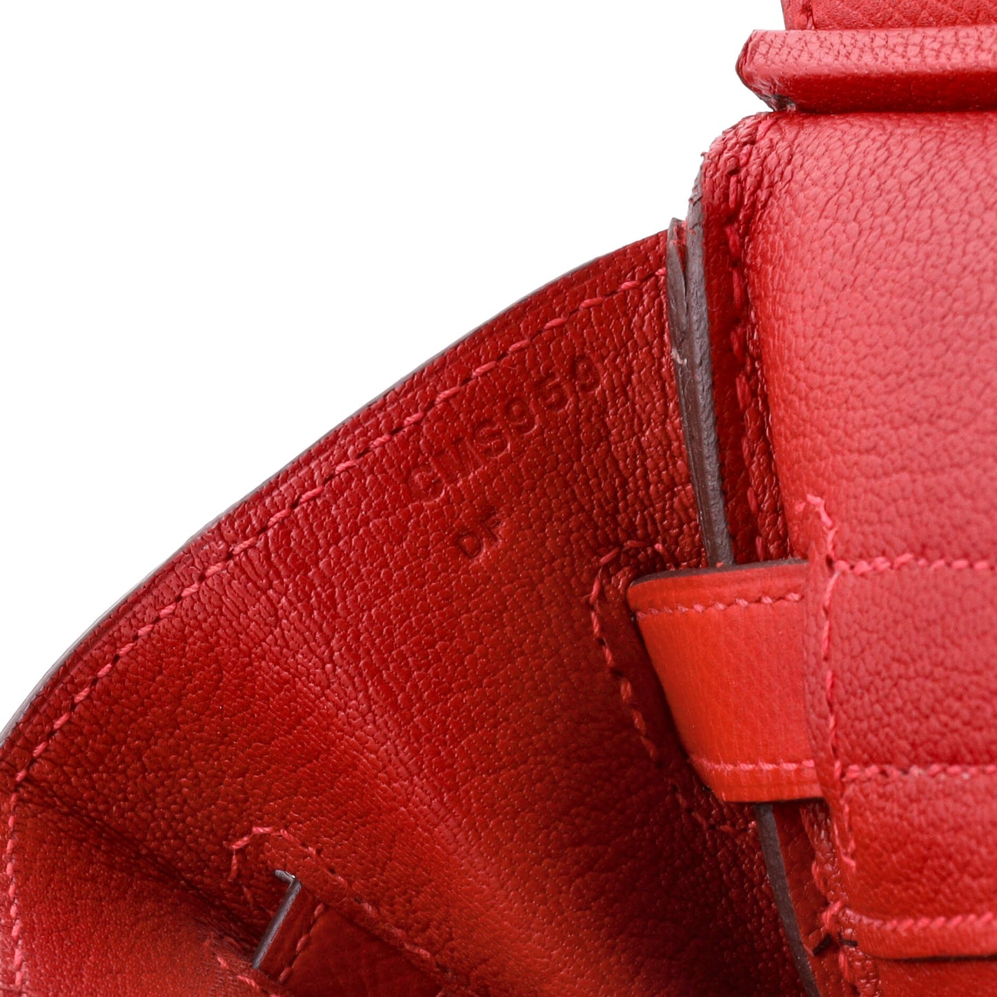 Birkin Handbag Rouge Vif Epsom with Gold Hardware 30