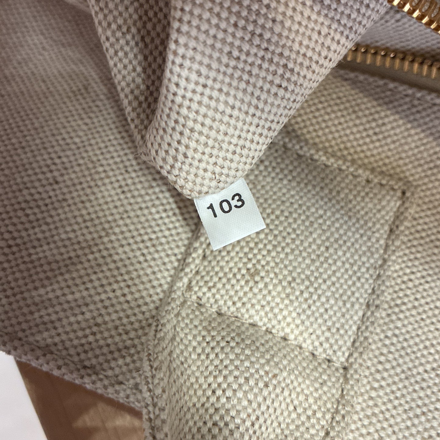 Logo Tote Linen Blend Large