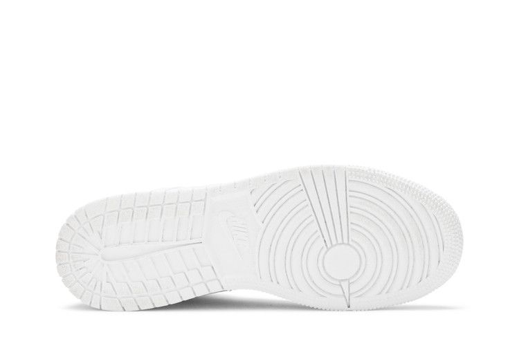 Jordan 1 Mid Triple White (2020) (GS)